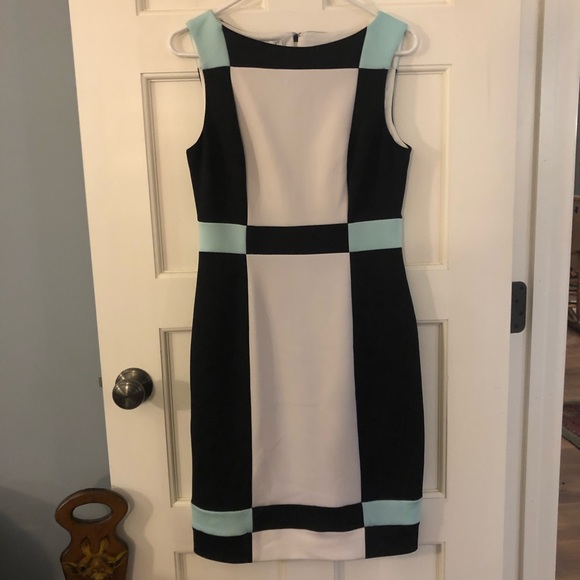 Maggy London Dresses & Skirts - Maggy London Colorblock Sleeveless Lined Dress